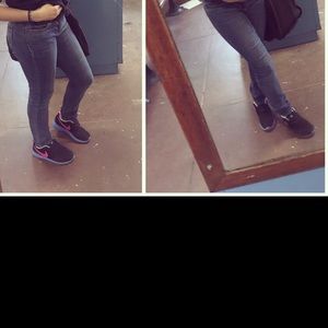 💚💙Womens Nike Roshe Run Pink Black Blue💙💚